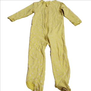 George bodysuit 18-24 month yellow with flowers